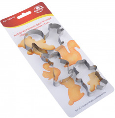 Набор форм для печенья «Пушистая компания» - Фото 1