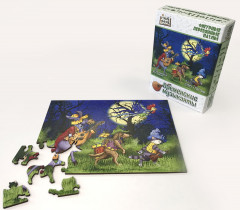 Пазл деревянный «Бременские музыканты» - Фото 1