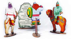 Кукольный театр на столе «Три богатыря» - Фото 2