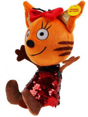 Игрушка мягкая «Карамелька в платье из пайеток» - Фото 3