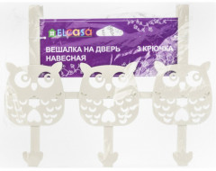 Вешалка надверная «Три совы» - Фото 7