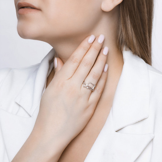 Кольцо из серебра