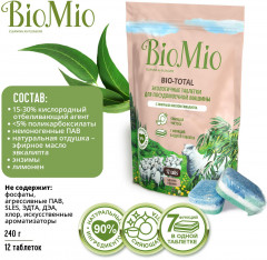 Таблетки для посудомоечных машин с маслом эвкалипта - Фото 6