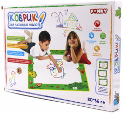 Коврик для рисования водой «Зоопарк» - Фото 1