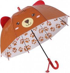 Зонт-трость «Мишка с ушками» - Фото 1