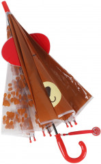 Зонт-трость «Мишка с ушками» - Фото 4