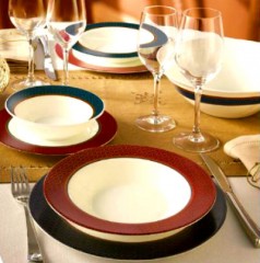 Тарелка суповая Alto Saphir Bone, диаметр 23 см - Фото 1