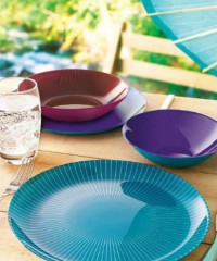 Тарелка обеденная Amori Purple, диаметр 26 см - Фото 1