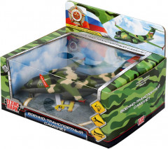 Модель металлическая «Военно-транспортный самолёт» - Фото 5