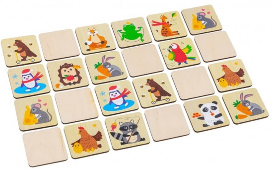 Игра «Мемори-животные»