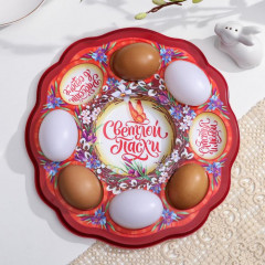 Подставка пасхальная для яиц и кулича «Верба» - Фото 2