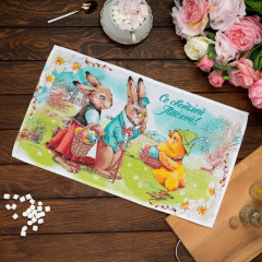 Полотенце «Со светлой пасхой!» - Фото 1