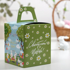 Коробочка пасхальная «Пасхальные кролики» - Фото 2