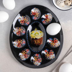 Подставка пасхальная для яиц и кулича «Пасха» - Фото 1