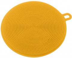 Щетка силиконовая для мытья посуды, овощей и фруктов «Круг» - Фото 1