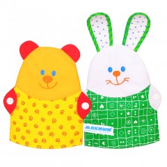 Игрушка-рукавичка «Зайка и Мишка» - Фото 1