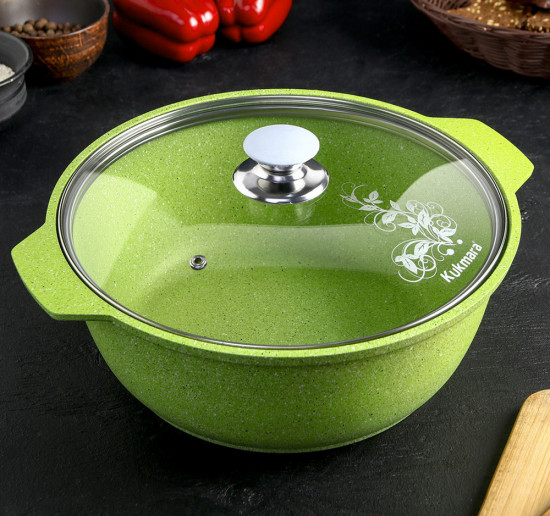 Кастрюля-жаровня с крышкой