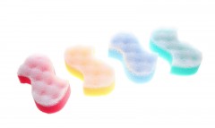 Губка банная «Волна», цвет в ассортименте - Фото 1