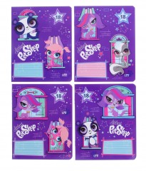 Тетрадь «Littlest Pet Shop», 18 листов, в ассортименте - Фото 2