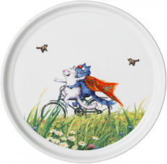 Блюдо круглое с крышкой - Фото 3