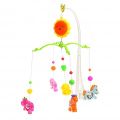 Мобиль на кроватку «Зоомир» на заводном механизме + кронштейн, в ассортименте - Фото 3