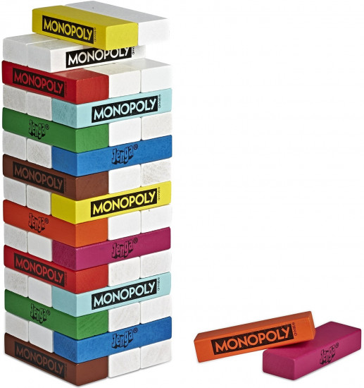 Игра настольная «Монополия. Дженга»