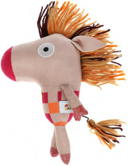 Игрушка мягкая «Зебра Клеточка» - Фото 1