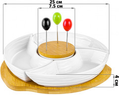 Менажница «Айсберг волны» - Фото 1