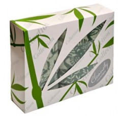 Комплект полотенец махровых пестротканых «Pianta» (Cleanelly Collection, 50х100 и 70х140, цвет зеленый) - Фото 1