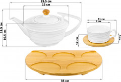 Набор чайный «Айсберг волны» - Фото 1