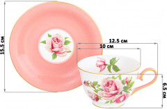 Чайная пара «Розовая фантазия» - Фото 1