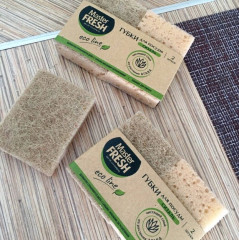 Набор губок для мытья посуды из агавы - Фото 5