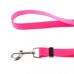 Поводок и автомобильный ремень безопасности 2 в 1, розовый - Фото 1