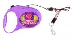 Поводок - рулетка со стразами «Ангел» - Фото 1