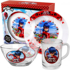 Набор посуды «Леди Баг и Супер Кот» - Фото 1