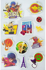 Наклейки вспененные «Леди Баг и Супер-Кот» - Фото 1