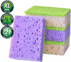 Набор губок для мытья посуды - Фото 2