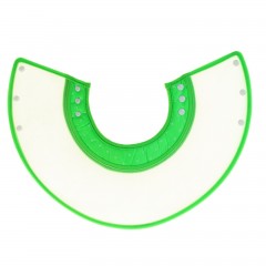 Ветеринарный воротник на клепках с мягким горлом (обхват шеи 22/24/27см), цвета в ассортименте - Фото 1