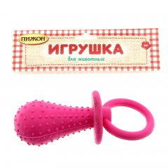 Игрушка жевательная для собаки «Пустышка для малышки», цвета в ассортименте - Фото 1