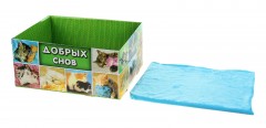 Домик-коробка с матрасом «Добрых снов», открытая - Фото 3
