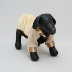 Шубка для собак, утепленная, (№2 - длина по спине 28 см), цвет в ассортименте - Фото 2