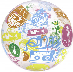 Мяч надувной пляжный - Фото 2