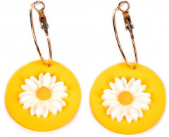 Серьги «Ромашки» - Фото 1