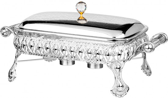 Мармит с крышкой на подставке