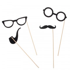 Аксессуары для фотосессии «Фантастическая вечеринка» (набор 12 шт), цвета в ассортименте - Фото 1