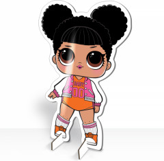 Раскраска с наклейками «Баскетболистка» - Фото 3