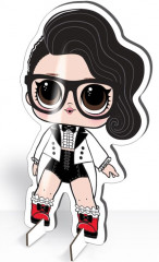 Раскраска с наклейками «Черная бабочка» - Фото 1