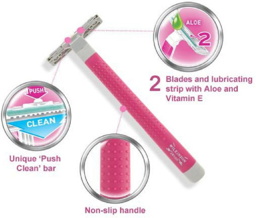 Станок для бритья женский «Extra 2 Beauty»