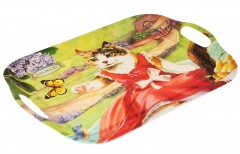 Поднос «Трехцветная кошка» - Фото 1