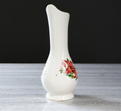 Ваза форма «Воротник» роспись золото, лепка - Фото 5